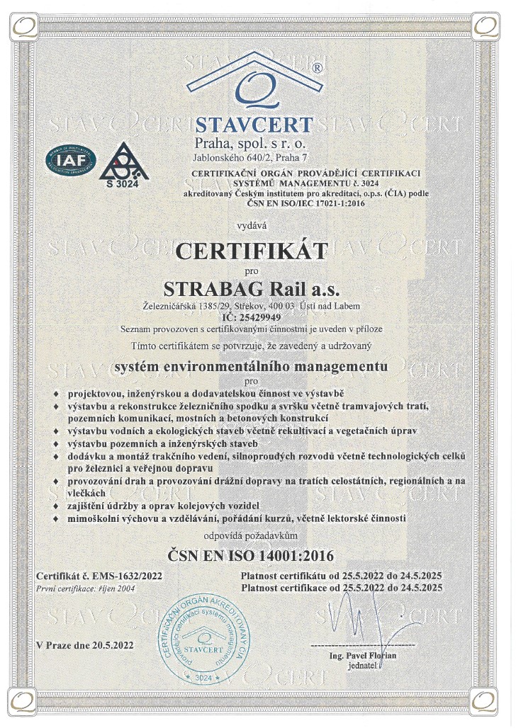 Systém environmentálního managementu - ČSN EN ISO 14001:2016